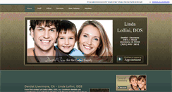 Desktop Screenshot of lollinidentistry.com