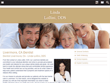 Tablet Screenshot of lollinidentistry.com